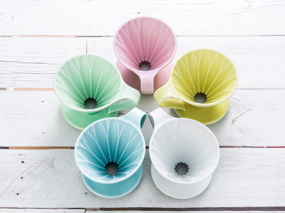 CAFEC | Porcelain Flower Dripper - 2-4 Cup - Image 5