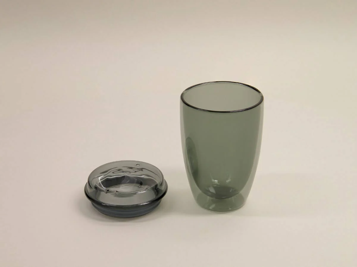 Good Cuppa | Double Wall Glass Takeaway Cup - 8oz - Image 12