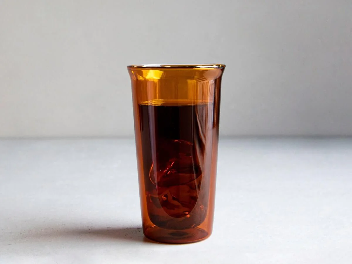Kinto | Cast Amber Double Wall Glass - Image 7