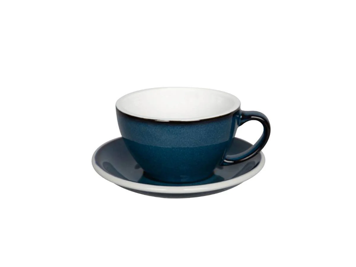Loveramics | Egg 300ml Latte Cup & Saucer - Potters Colours - Image 13